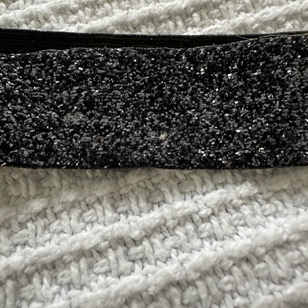 Blue Glitter Sweaty Bands Headband - Picture 2 of 7